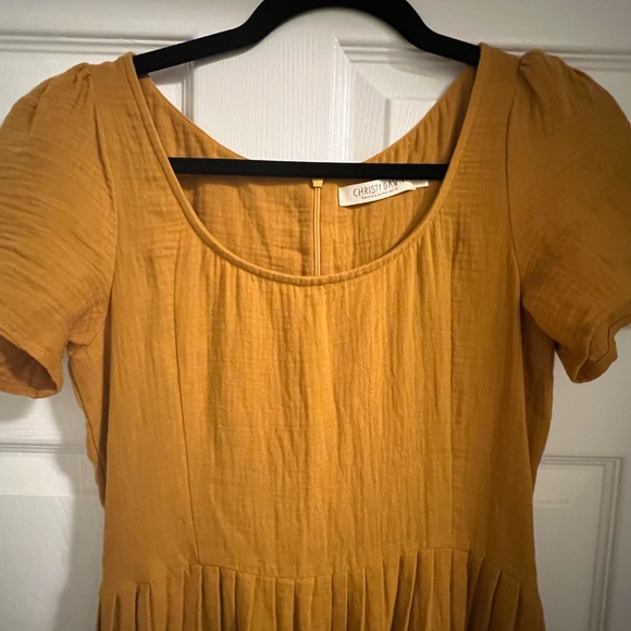 NWOT | Christy Dawn Scarlet Dress in Marigold | Size S - Picture 7 of 12